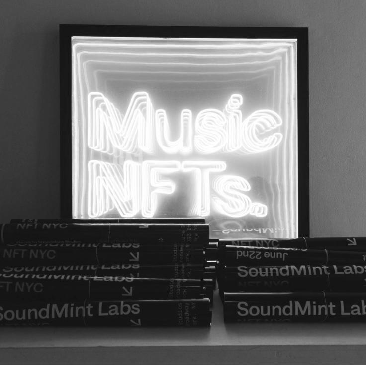 SoundMint neon sign